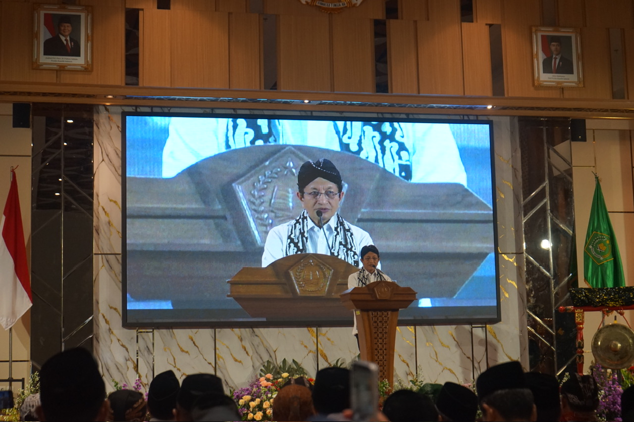 Menteri Agama Sampaikan Tausiyah Kebangsaan dan Resmikan Gedung Kanwil Kemenag Provinsi Jateng