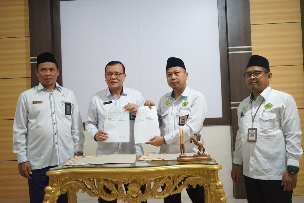 Kakankemenag Jepara dan Pengadilan Agama Jepara Tandatangani MoU Optimalisasi Pelayanan Publik