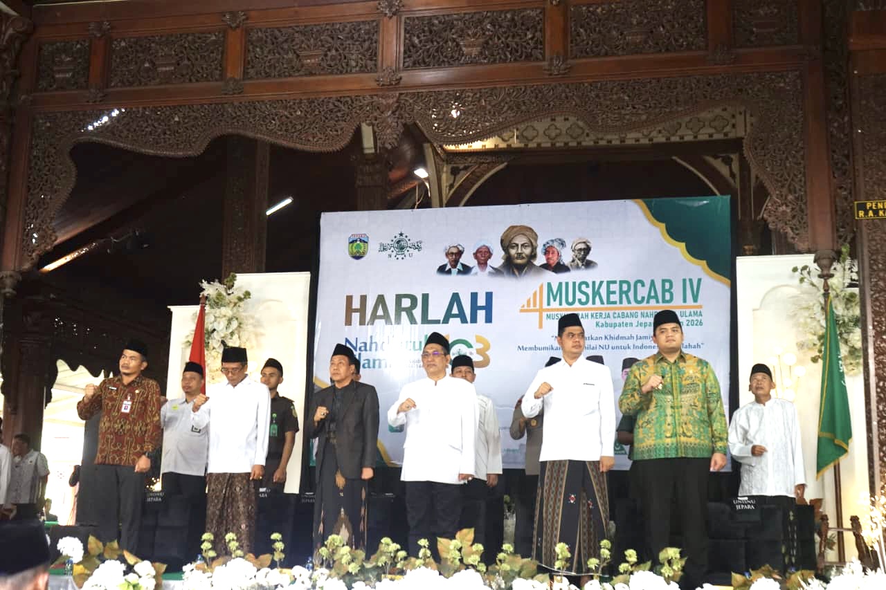Kankemenag Jepara Hadiri Harlah NU ke-103, Haul Gus Dur ke-16, dan Muskercab IV PCNU Jepara