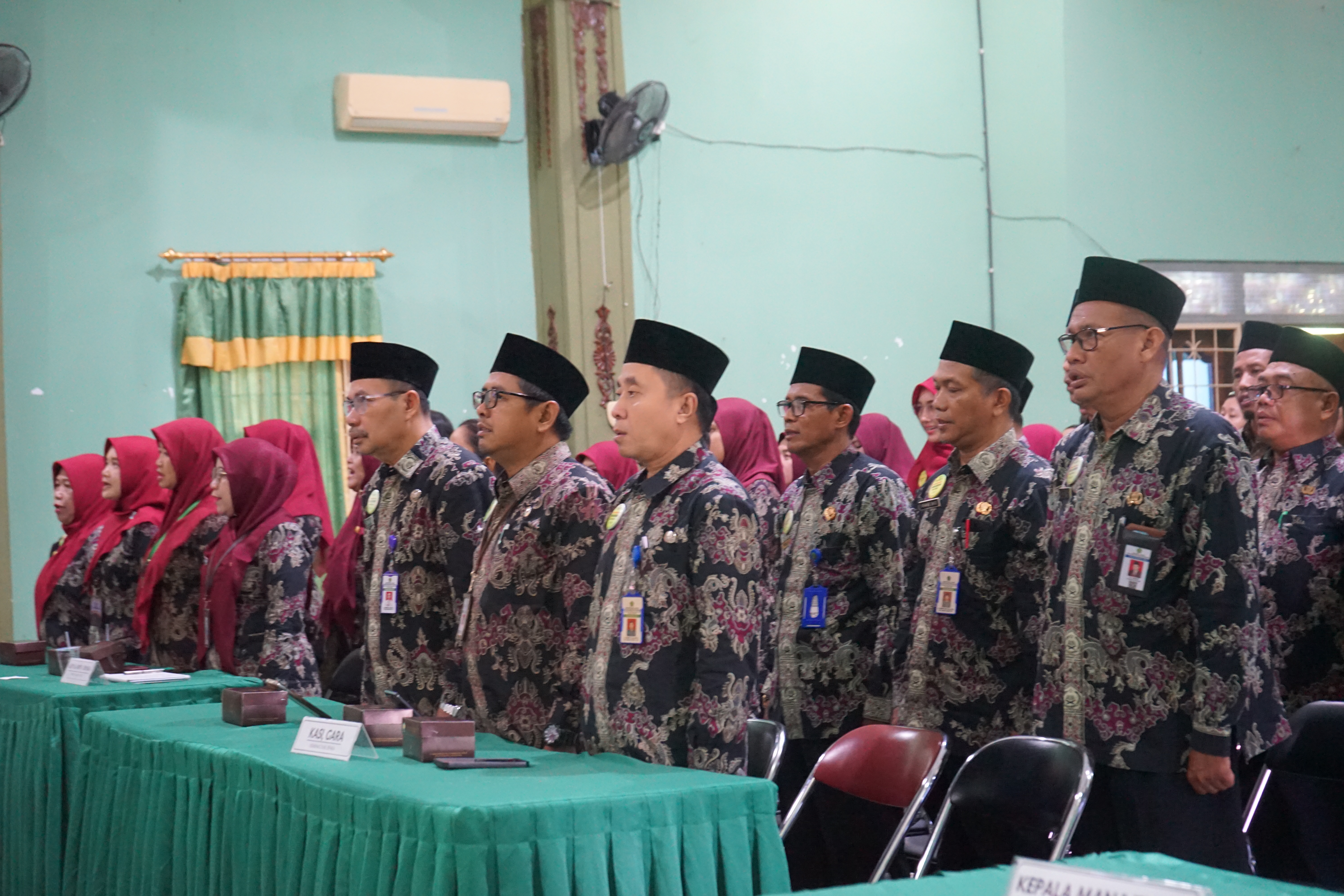 Penandatanganan Perkin dan Pembinaan Mental, ASN Kemenag Jepara Ditegaskan Soal Tanggung Jawab dan Integritas