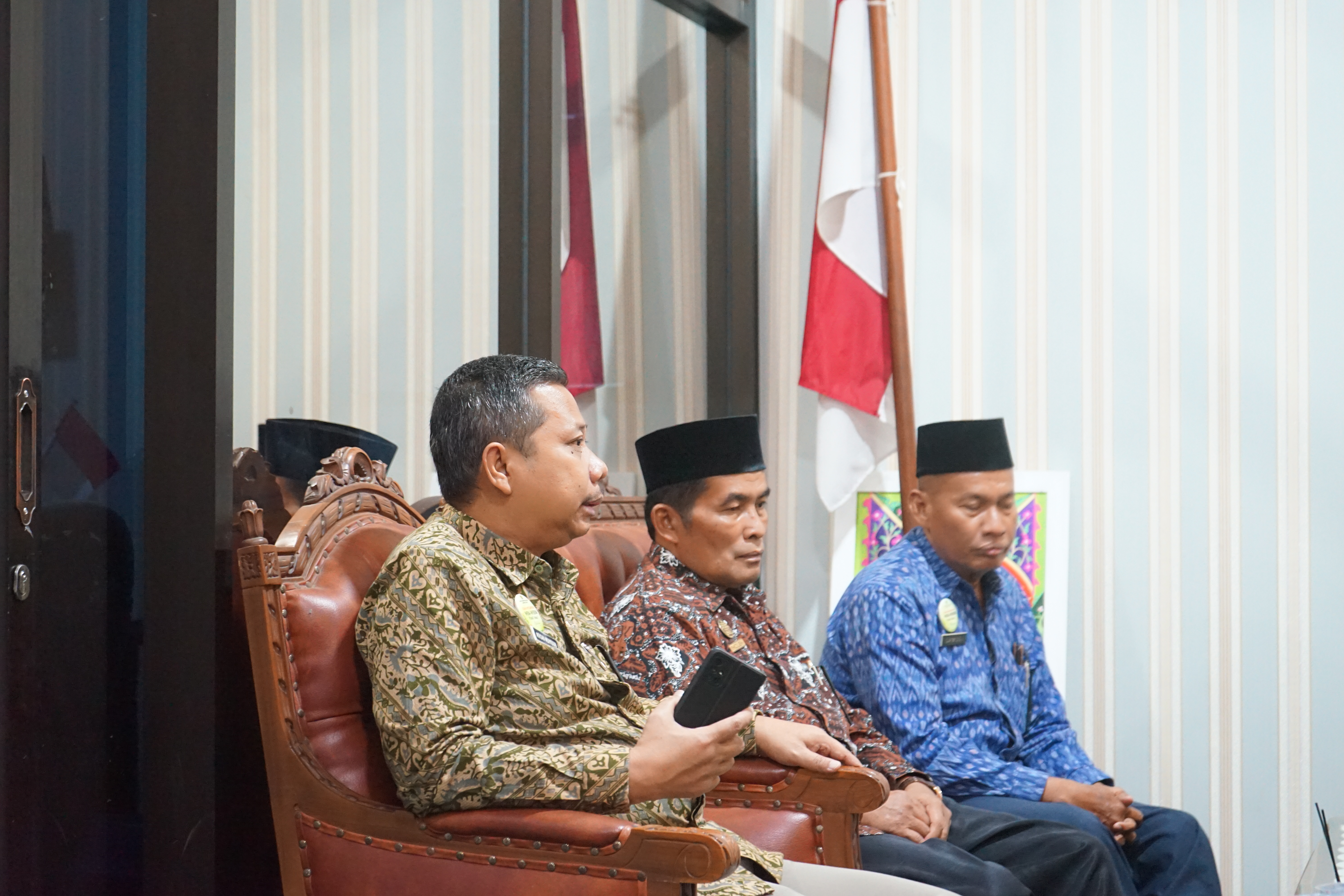 Kakankemenag Jepara Terima Kunjungan PPIH Kloter Jelang Diklat