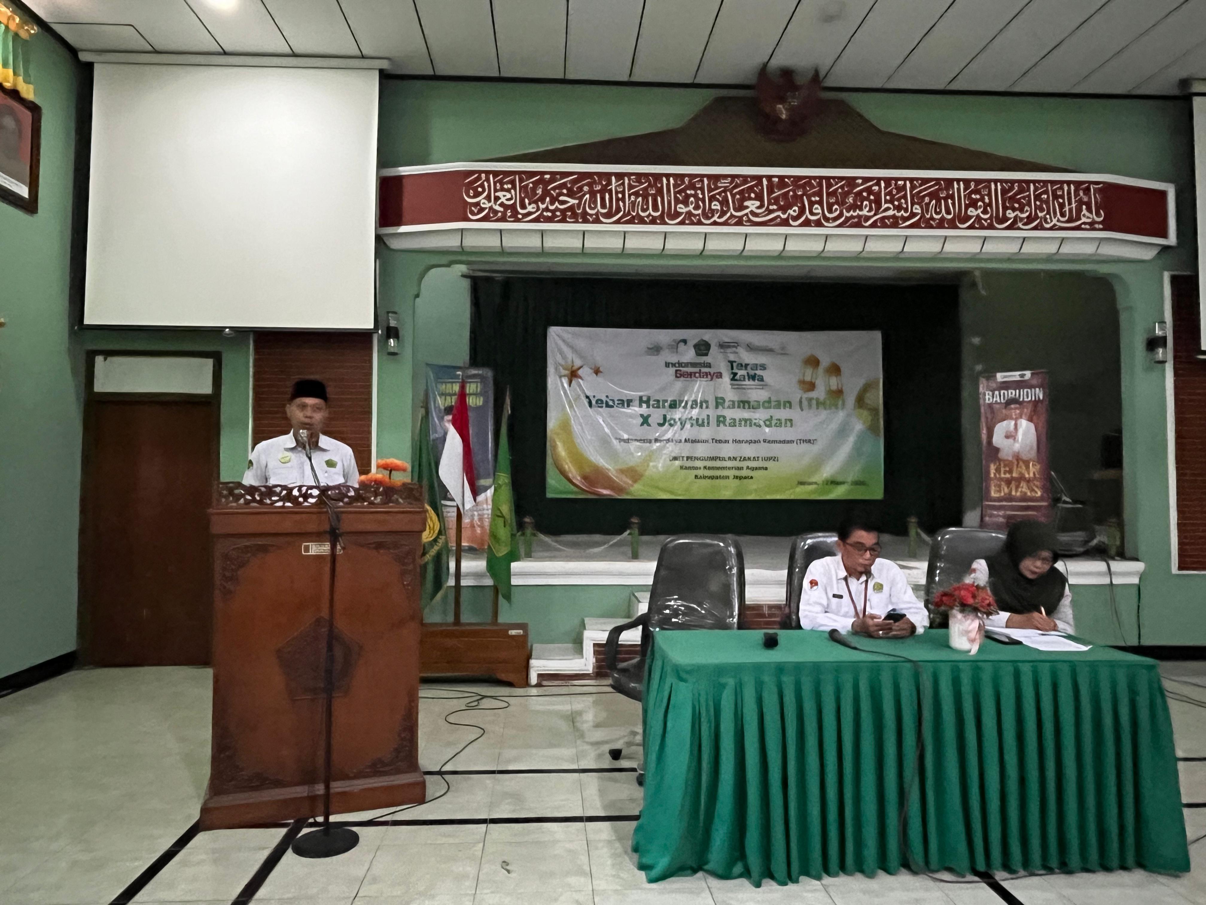 68 CPNS Terima Pembinaan, Kakankemenag Kab. Jepara Tekankan Integritas dan Etika Kerja
