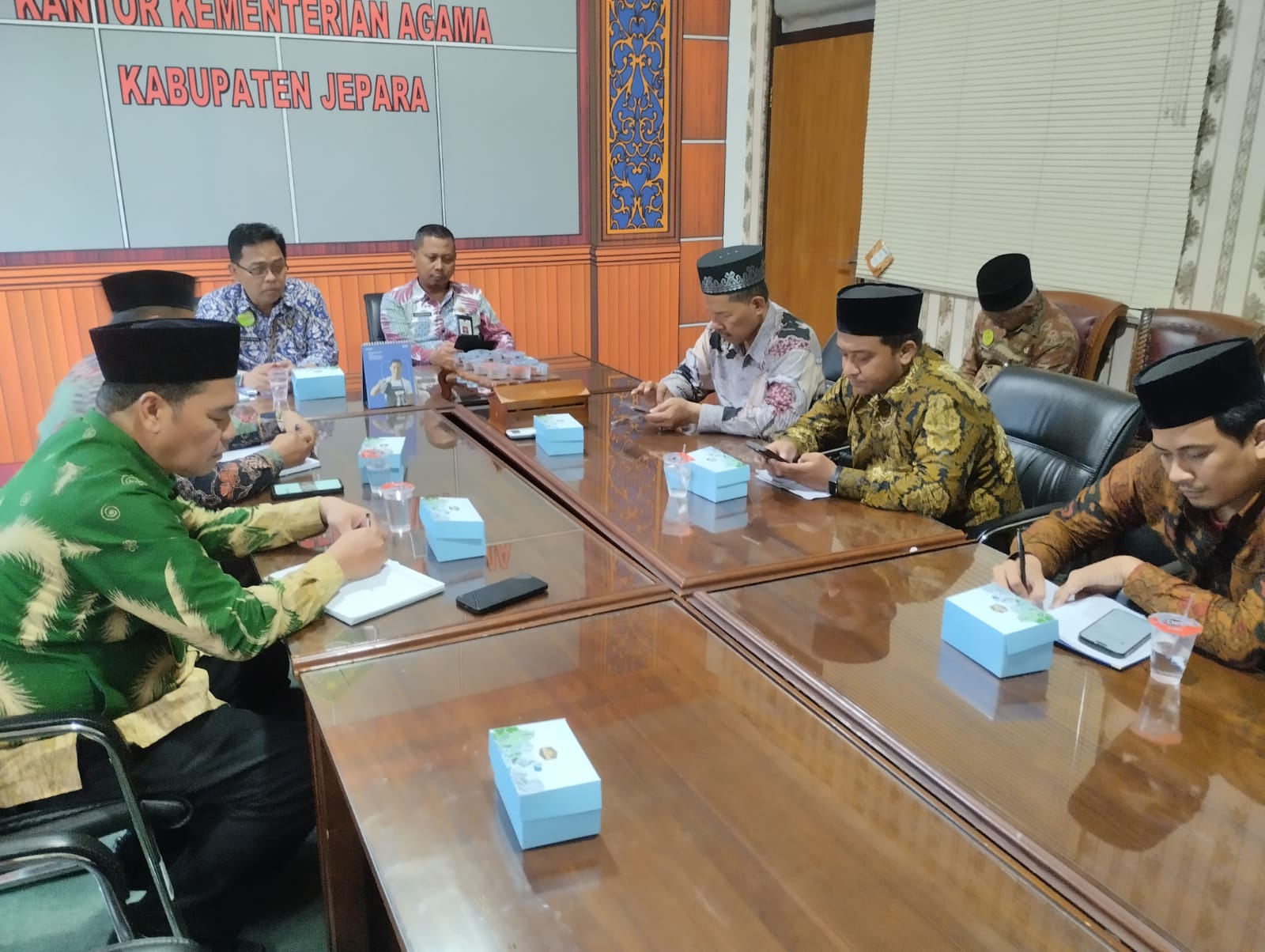 Bahas Akselerasi Wakaf Uang dan Pembentukan ULD (Unit Layanan Disabilitas), Kankemenag Kabupaten Jepara gelar Rakor dengan Pengurus KKM dan KKRA