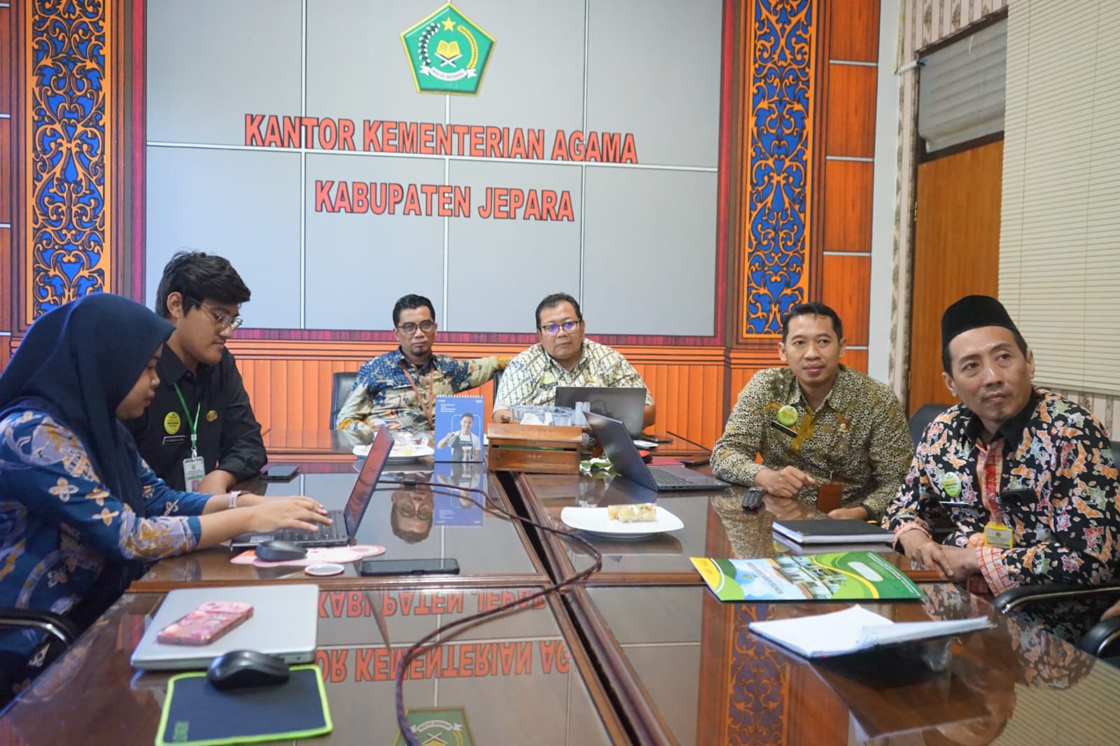 Perkuat Koordinasi Internal, Kankemenag Kab. Jepara Gelar Rapat Antar Seksi