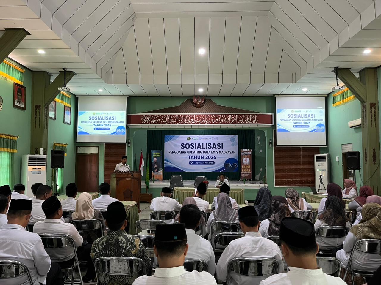 Sosialisasi Updating Data EMIS Madrasah: Data Akurat Jadi Kunci Perencanaan