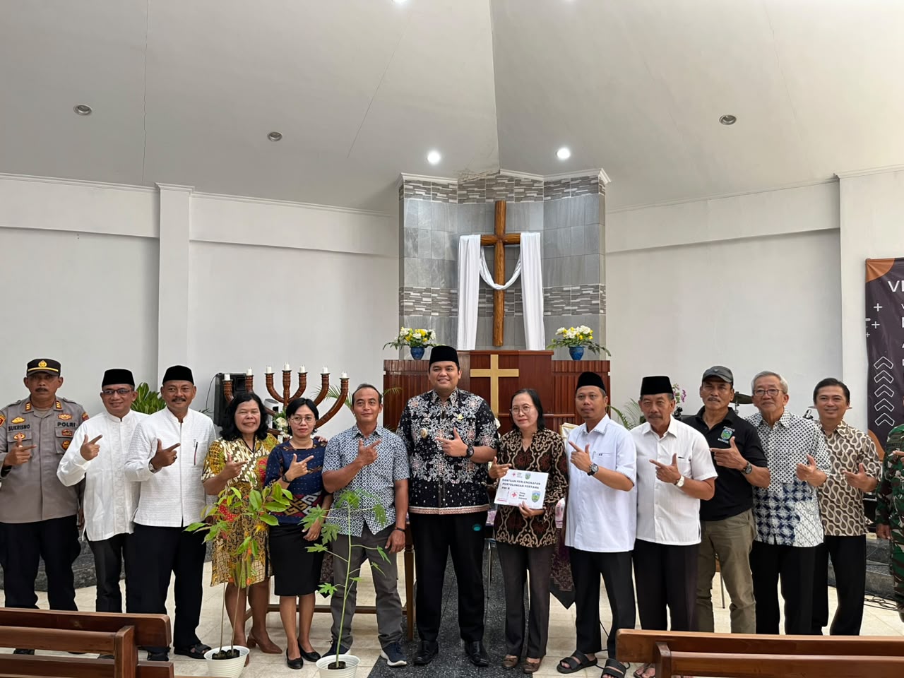 Jumat Berangkat, Kankemenag Kab. Jepara dan Pemkab Jepara Perkuat Kerukunan Lintas Agama di Kecamatan Bangsri