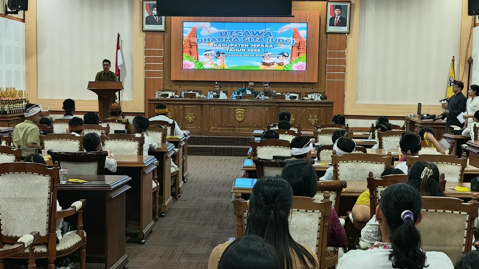 Selaraskan Ucapan, Pikiran, dan Tindakan : Umat Hindu Jepara Gelar UDG 2026