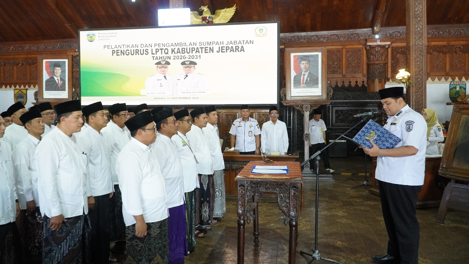 Pengurus LPTQ Kabupaten Jepara Periode 2026–2031 Resmi Dilantik, Perkuat Sinergi Pembinaan Al-Qur’an