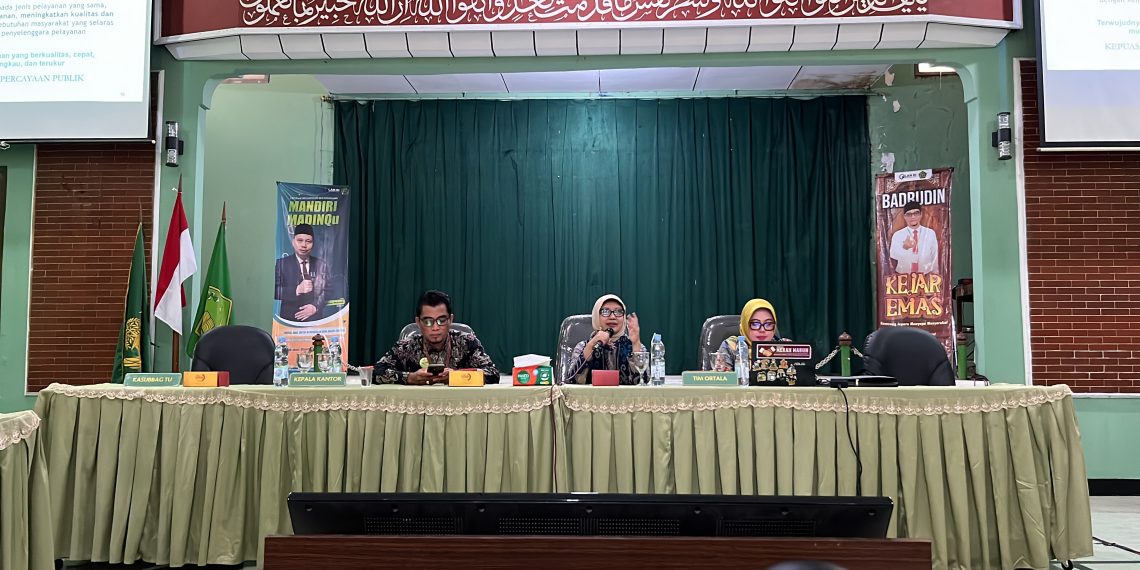 Monev PEKPPP, Biro Ortala Kemenag RI Dorong Kankemenag Kab. Jepara Jadi Percontohan Reformasi Birokrasi